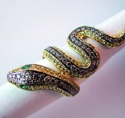 Custom Snake Ring